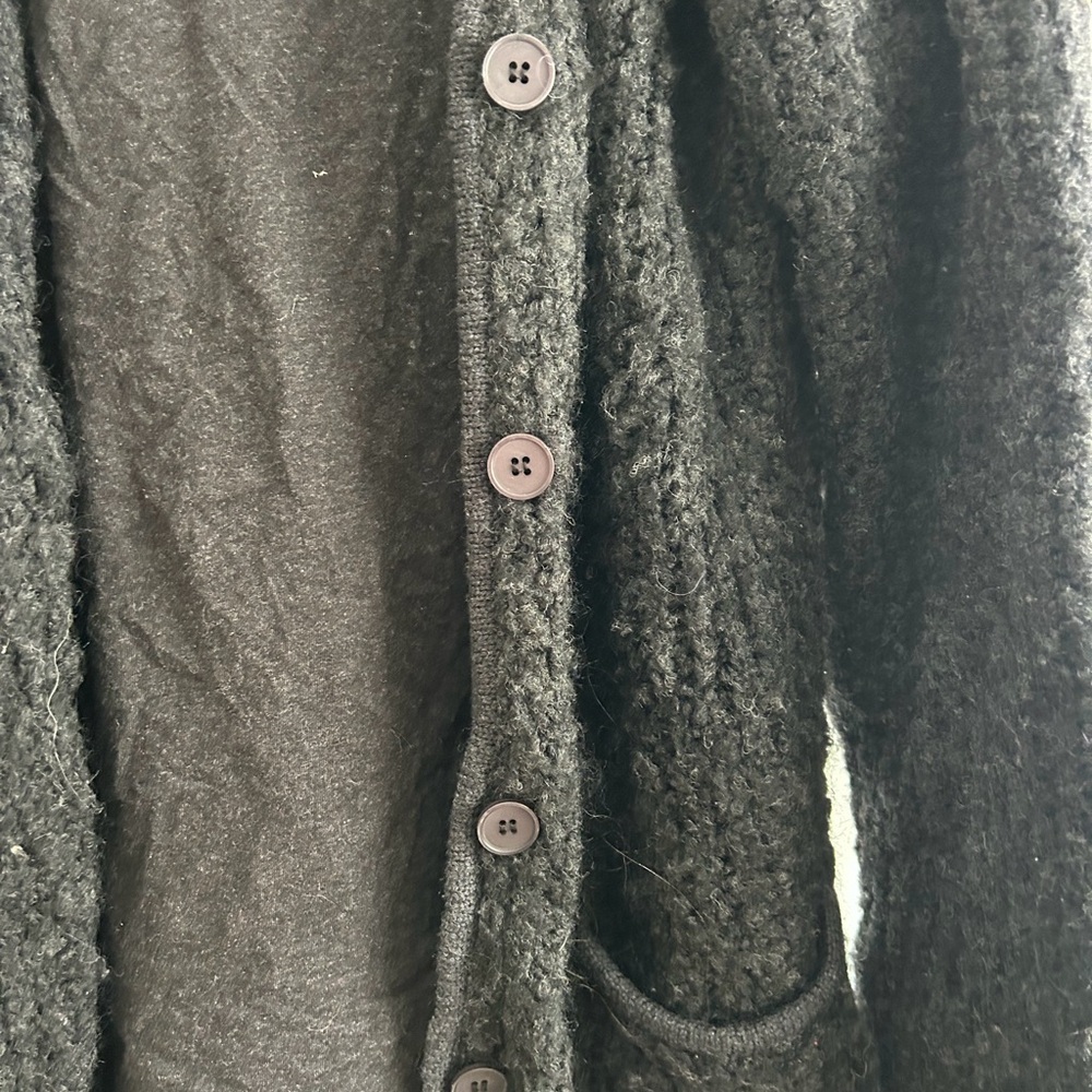 Velvet Button Cardigan - Picture 3 of 7